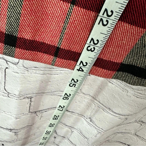 vintage telluride clothing co wool blend plaid midi wrap skirt sz 8 boho western - Picture 3 of 8